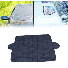 360 All Weather Windshield Cover, Reversible Sunshade & Ice Shield, Black/Silver, Universal Fit, 79x47in, Compatible with All Vehicles