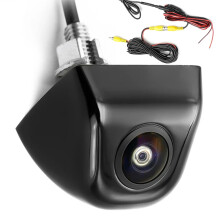 HD Rear View Camera with 170 Fish Eye Lens, Night Vision, IP68 Waterproof, Compatible with Universal Vehicles