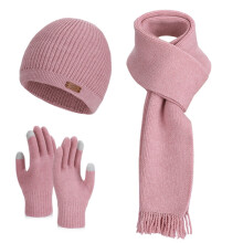 Stay Cozy All Winter Long With This Ultra Soft Knit Scarf And Hat Set Complete With Elegant Fringe For Cold Weather Adventures