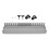Storage Tray Grey Easel Paint Tray Detachable 1 Set 1