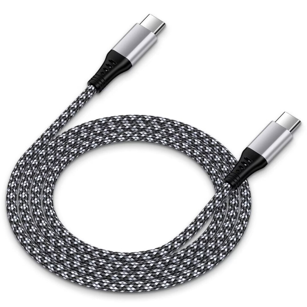 Usb C To Usb C Cables,Type C Cable 6Ft, Usb Type C To Type C Cable Android Type C Charger Charging Cords Usb-C Phone Cables, White 9365509093573