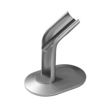 Hårrettetangholder for Airstrait HT01Aluminiumsbrakett Strømkontaktholder Baderomsorganisatorer Skrivebordsverktøy for hårføner
