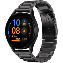 Pasek ze stali nierdzewnej kompatybilny z zegarkami Samsung Galaxy Watch 7/6/5/4 (40 mm-47 mm), NIE pasuje do zegarka Ultra 47 mm (2024)