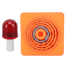 Cone, Traffic Cone Reflective Portable Height Adjustment 30x19x19cm For Parking