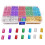 Dreadlock Beads Aluminum Multicolor 170 Pieces 1