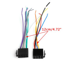 Autoradio-Kabelbaum, Stereo-Audio-ISO-Anschlussadapter für Audi A4A6A8