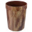1Pc Woodgraining Container Vintage Imitated Solid Wood Trash Can 5
