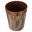 1Pc Woodgraining Container Vintage Imitated Solid Wood Trash Can 6