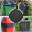 filtres ronds pour bac à compost de cuisine, 6 pièces 8