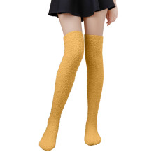 Women's Thermal Striped Stockings Lightweight Athletic Casual Winter Wear Soft Warm Comfortable Long Socks