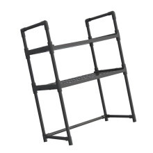 Functional Microwave Stand Rack Durable Microwave Shelf for Kitchen Countertop with Easy Installation and Cleaning