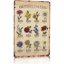 Bestylez Vintage Gardening Signs, 8x12 Inch, for Home, Garden, Greenhouse, Living Room, Bedroom & Outdoor Decor (3362)