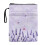 Polyester Bible case with zipper and handle lavender 1
