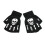 Άνδρες Γυναικεία Ha110ween Skeleton Sku11 Γάντια με Μισό Δάχτυλο που Λάμπουν στο Σκοτάδι 1