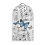 Butterfly Pattern Univesal Kitchen Accessories for Dust Protector Polyester Blender Dust Cover 1