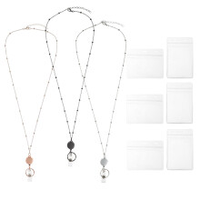 Transparent ID Lanyard – Zinc Alloy, Lightweight & Durable