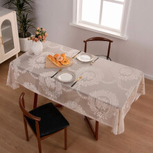 Rechthoekig tafelkleed, waterdicht, extra stevig vinyl, afwasbaar en wasbaar tafelkleed voor keuken en eetkamer (52''x70'').