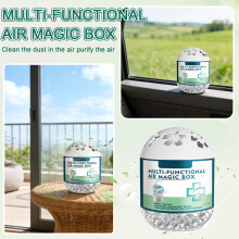 Air Magic Box Indoor Air Purification Dust Removal Magic Box Long-Lasting Air Freshener for Home Office Bedroom Pet Areas