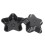 2 Pcs Cake Making Mold Shape Cookie Molds for Baking Pans Shapes Black 1