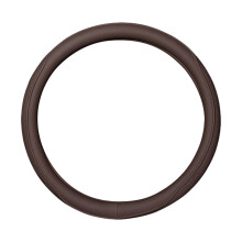 Coffee Sports Car Steering Wheel Cover Antislip Thin