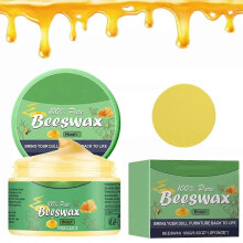(1 pcs) 2025 New Wood Scratch Repair Beeswax, Bees Wax Furniture Polish and Cleaner