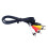 35mm Jack Composite A/V and Audio Video Adapter 3ft for Enhanced Connectivity 1