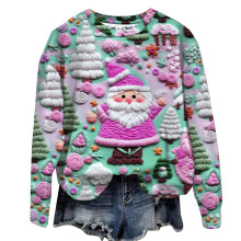 Hot Pink Baby for Kids Girl Boy Winter Fall Long Sleeve Crew Neck Plus Size Pullover Outfits Sweatshirt Child 2025 Clothes 10 Years