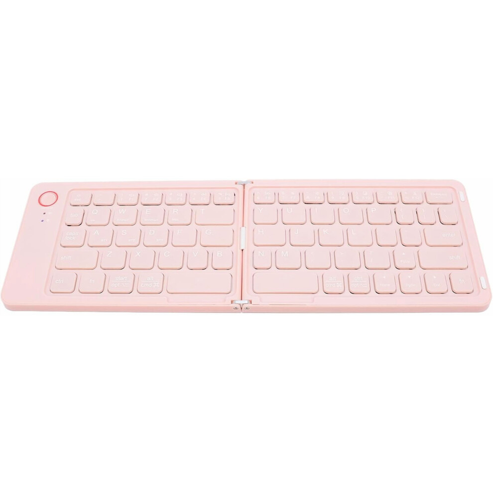 Foldable Bluetooth Keyboard, 67 Keys Wireless Folding Keyboard With Stand Holder, Magnetic Closure, Compact Rechargeable For Phone Tablet Laptop 9365509231005