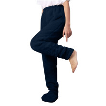 Women's Fleece-Lined Leggings High Waist Thermal Pants S-XXL