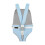 Ergonomic Chest Mounted Animal Carriers With Quickly-L Blue 1