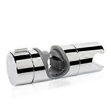 Shower Head Holders, Shower Riser Rail Replacement for 18-25mm ABS Chrome Plated Shower Holder Bracket with Side Knob