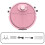 (Pink) Robot Vacuum Cleaner Intelligent Cleaning Mopping System Ai Robot Floor Carpet Sweeper 1