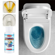 2Pcs Toilet Cleaner, Toilet Bowl Cleaner, Foaming Powder-Splash Toilet Cleaner 150 ml