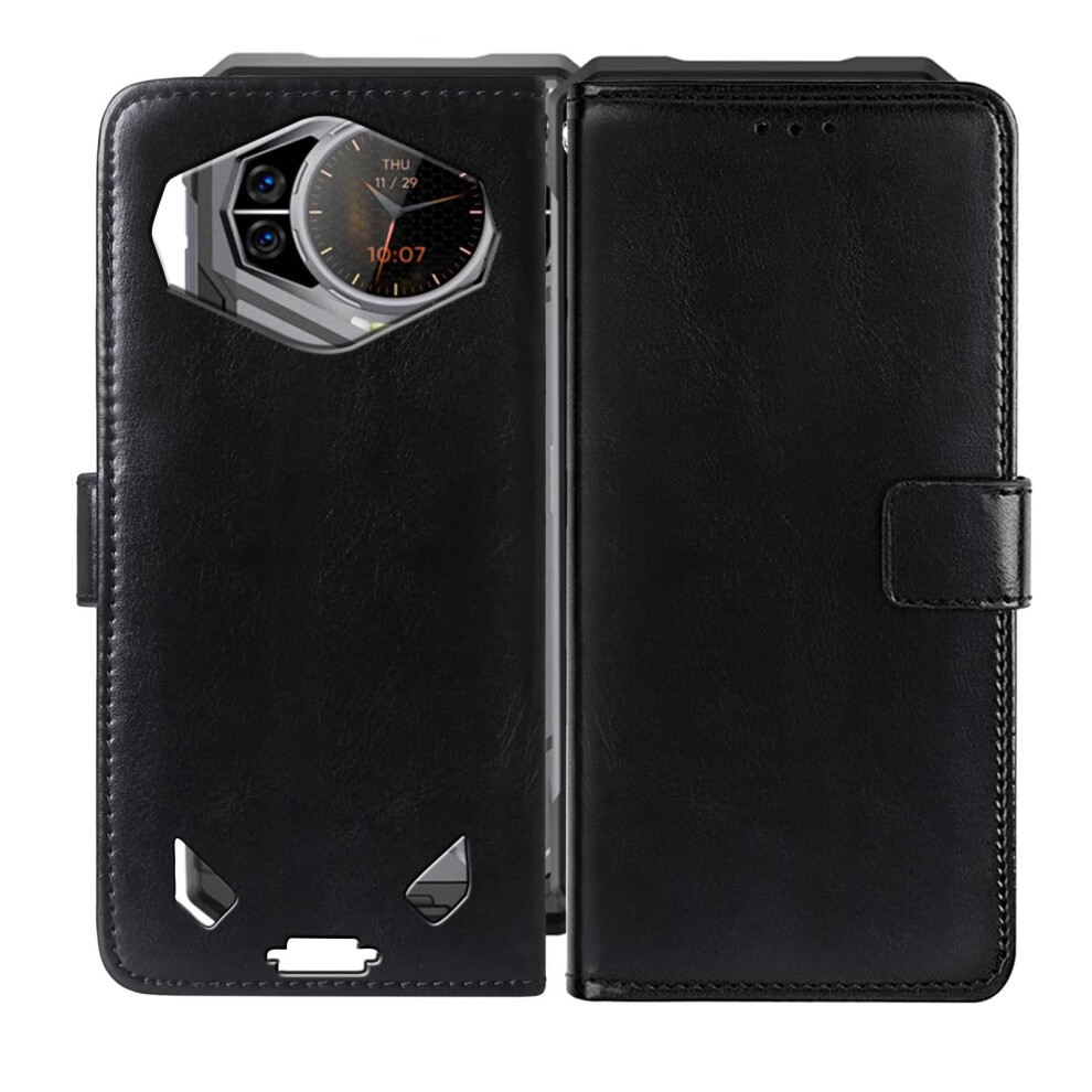 Leather Wallet Case 6.72 Inch Pu Flip Cover With Card Holder Kickstand And Magnetic Closure For Doogee S200 X 9771547547341