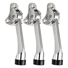 Durability Zincs Alloys Door Brake With-Small brushed steel
