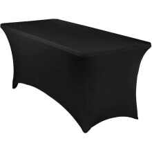 Classic Massage Bed Cover Range, Massage Couch Protective Cover, Suitable for Spa's and Therapists (black) (1pc)