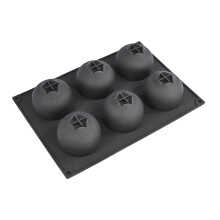 Silikon-Kuchenformen mit 6 Mulden für Blaubeerform, Kuchen,