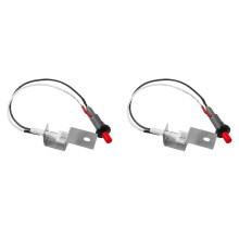 2X Gas Grill Piezo Igniter Assembly Piezo Spark Igniter Ignition for 80462 Q100 Q200 Piezoelectric Pulse Ignition