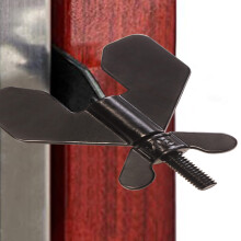 Portable Door Lock for Home & Travel Security, Additional Protection Device for Doors
