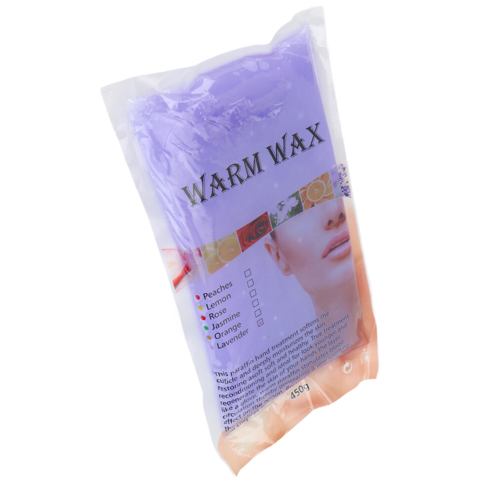 Lavender 450G Deep Moisturizing Paraffin Wax Beads For Hands & Feet,