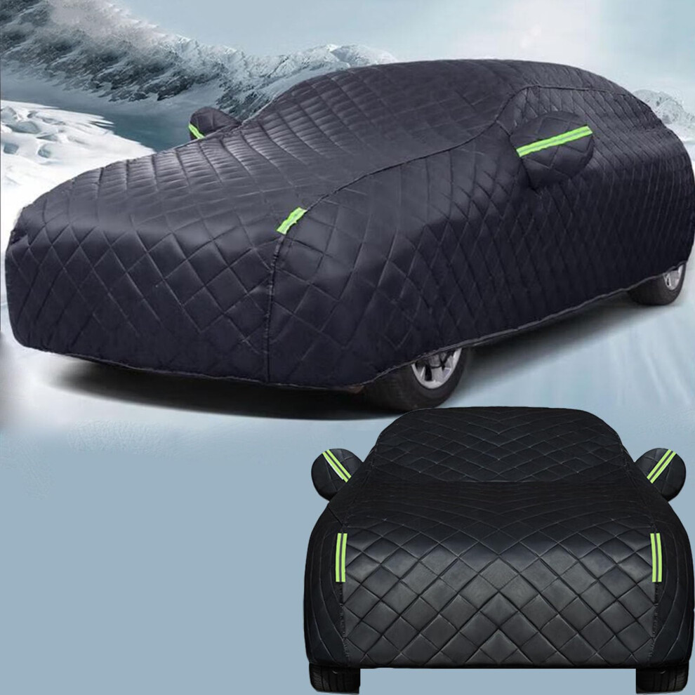 Antihail Car Cover For Mclaren Speedtail 2020, Waterproof 4ÂLayer Custom Fit With Reflective Strips Black/Silver 9771547550921