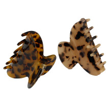 Modieuze spinnenklauwclips, stevige grip voor alle haartypes, lichtgewicht met antislip grip, Franse haarclip van celluloseacetaat voor vrouwen