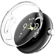 Ochraniacz ekranu XiHAMA kompatybilny z zegarkiem Google Pixel Watch – odporna na zarysowania, całkowicie ochronna osłona
