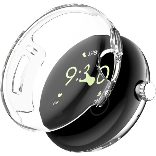 XiHAMA Screen Protector Compatible with Google Pixel Watch – Scratch-Resistant Full Coverage Protective Cover