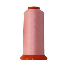 Nattlysande trådspole för handbroderi, självlysande sytråd, mörkglödande maskin, rosa, 1000 meter