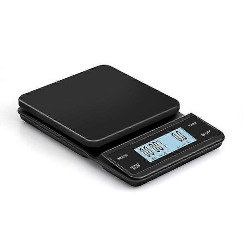 KINCJON Electronic Scale Lcd Press Screen USB Charging Bar Scale Timing Kitchen Scale Hand Coffee Electronic Scale