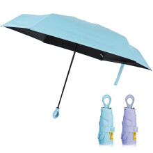 2-Pack Mini Sun Travel Umbrella, Lightweight & Compact, UPF 50 UV Protection, Rain/Sun Use – Compatible with Travel