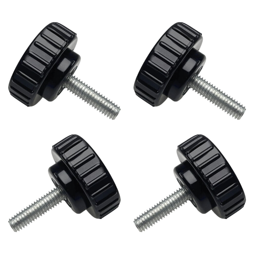4Pcs 6Mm Thumb Screw Knob Replacement Industrial Screws Ergonomic Knob 9028731246307
