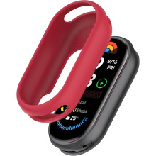 Husă moale TPU XiHAMA20PCS compatibilă cu Xiaomi Band9/10/8, Miband9NFC/Ceramică și Miband8NFC
