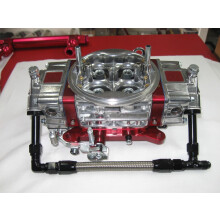 AN8 Geflochtene Doppelkraftstoffleitung für Holley 4150 Vergaser mit Doppelpumpe (Neu)